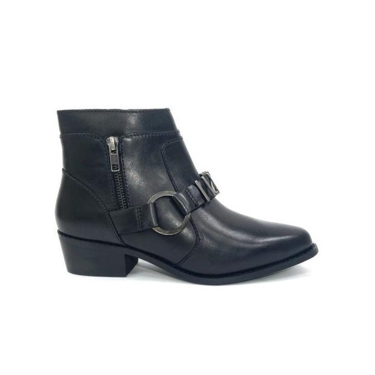 Amy Black Western Bootie