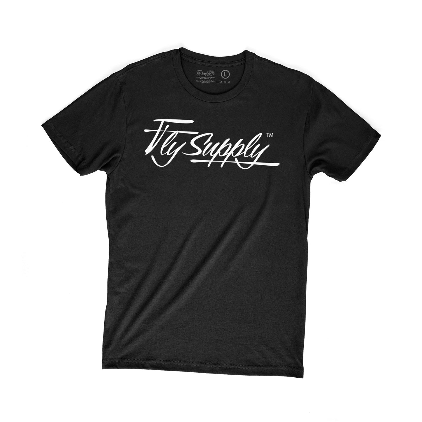 Fly Supply Logo: Black (10 Year Anniversary)