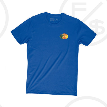 Learn To Fish: Tee (Blue)