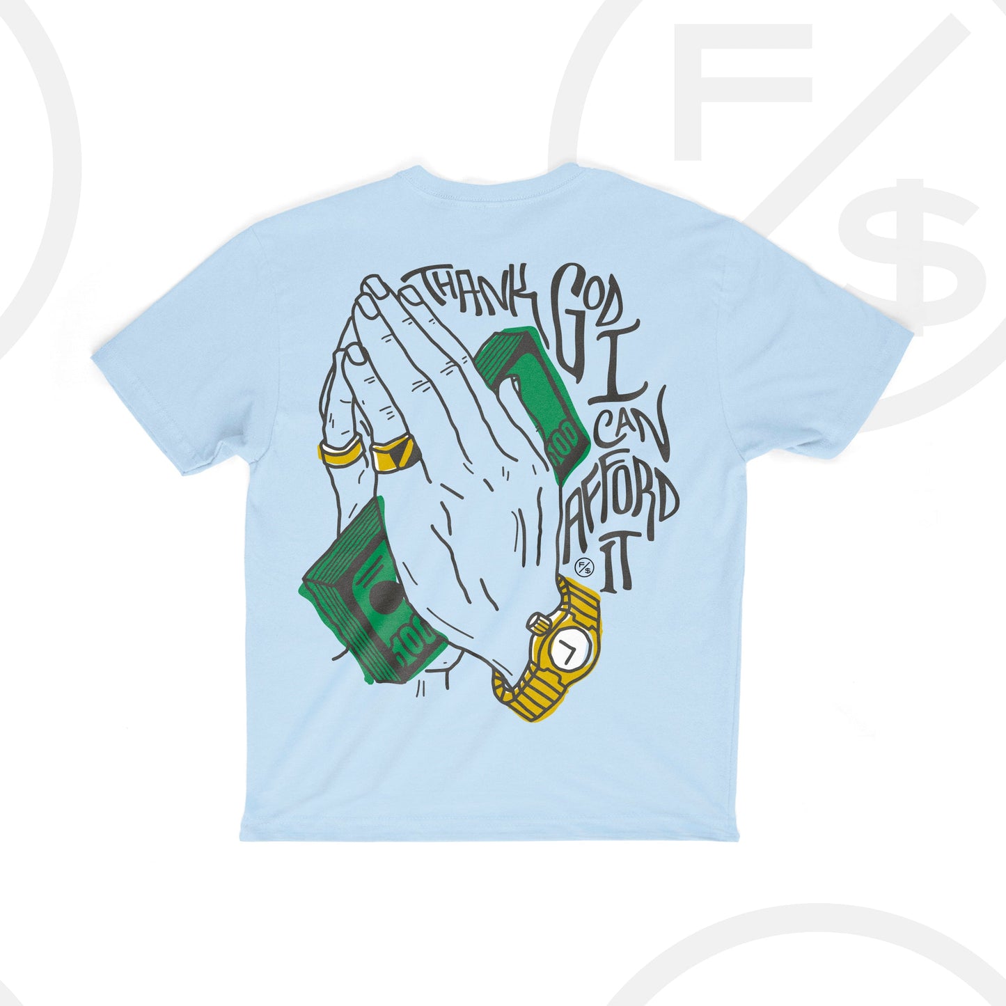 Afford It - Sky Blue (Premium Oversize)