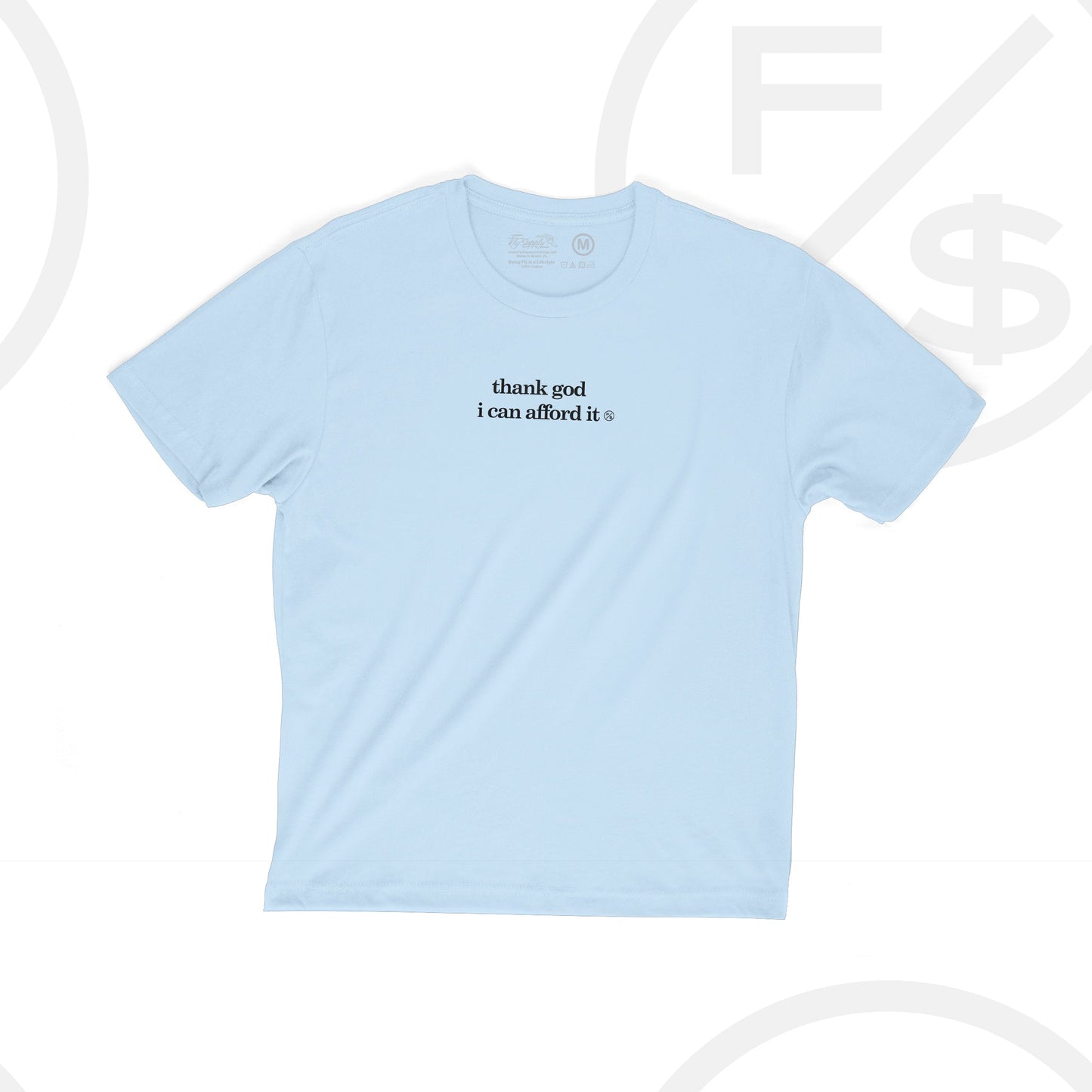 Afford It - Sky Blue (Premium Oversize)