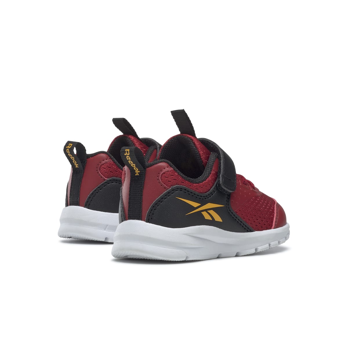 REEBOK GW1250 RUSH RUNNER 4.0 TD INF'S (Medium) Red/Gold/Black Synthetic & Textile Running Shoes