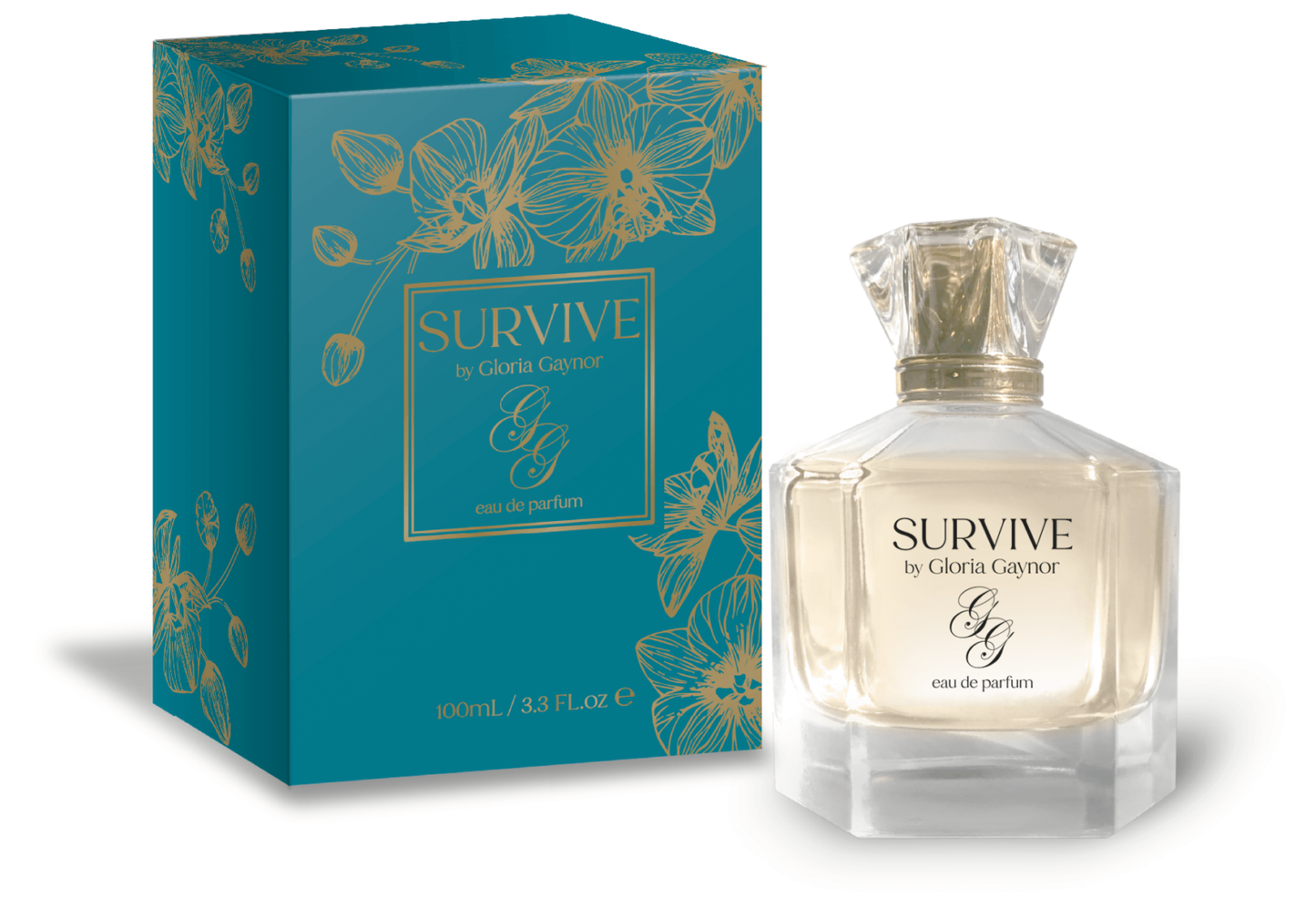 SURVIVE eau de parfum by Gloria Gaynor I 100ml/3.3 fl oz