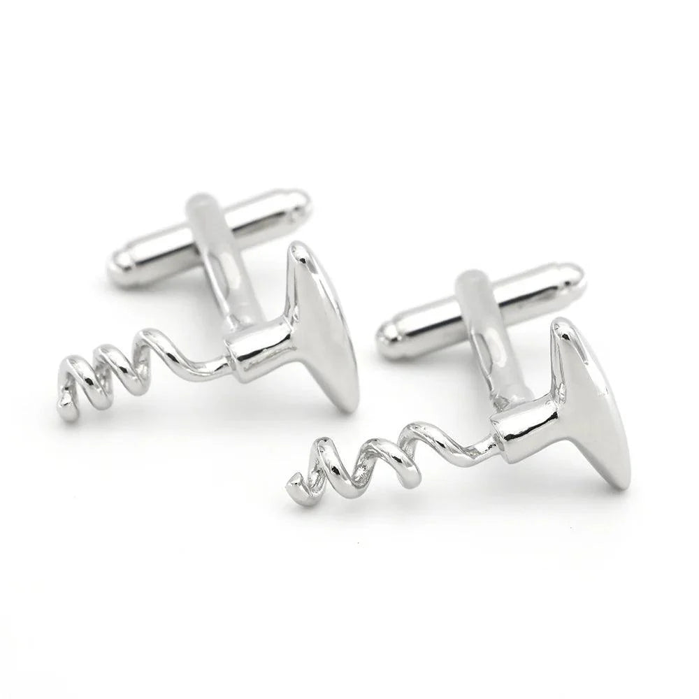 Uncork Style: Wine Opener Cufflinks