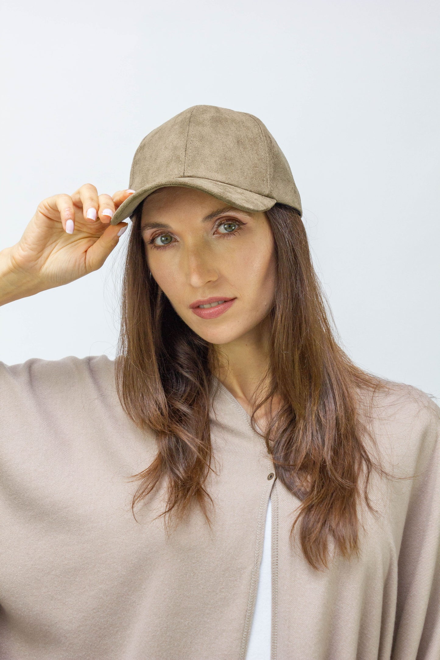 Magid Suede Baseball Cap