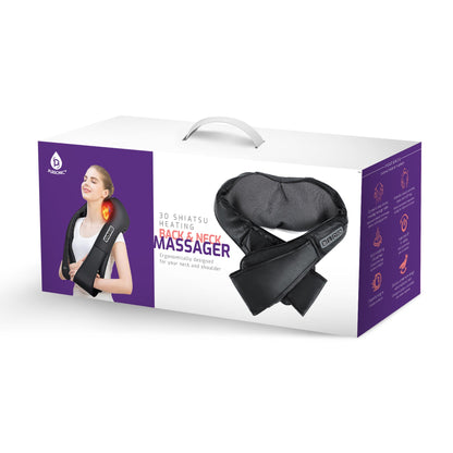 Pursonic 3D Shiatsu Heating Back and Neck Massager