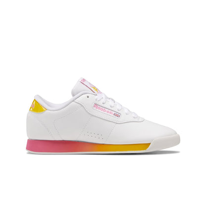 REEBOK HP7571 PRINCESS WMN'S (Medium) White/Pink/Yellow Synthetic Lifestyle Shoes