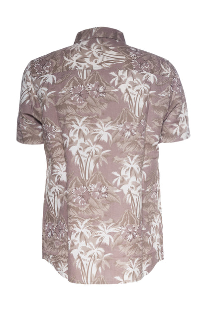 Henrick | Printed Linen Shirt