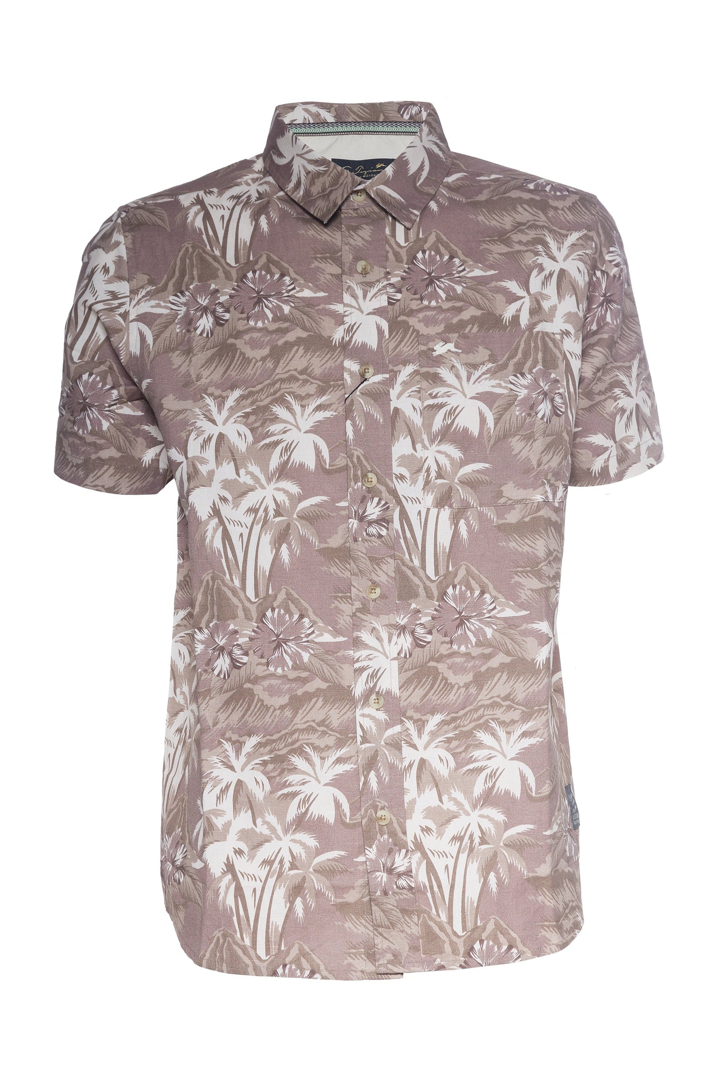 Henrick | Printed Linen Shirt