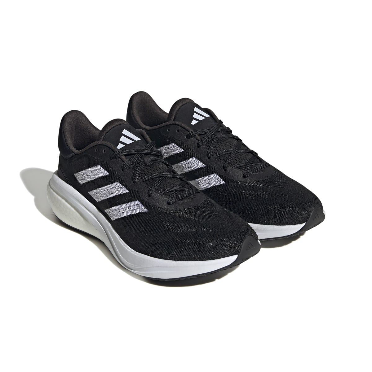 ADIDAS IE4367 SUPERNOVA 3 MN'S (Medium) Black/White/Black Textile Running Shoes