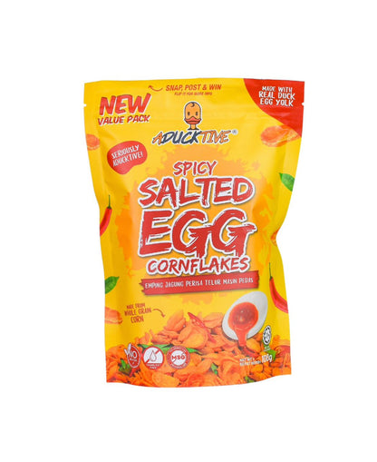 SALTED EGG CORNFLAKE CHIP - CRUNCHY SAVORY SNACK