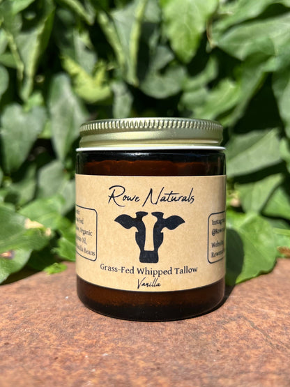 100% Grass-Fed Vanilla Whipped Tallow