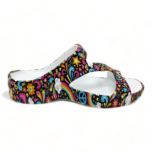 Women's PAW Print Z Sandals - Feelin' Groovy