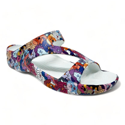 Women's PAW Print Z Sandals - DAWG Crazy