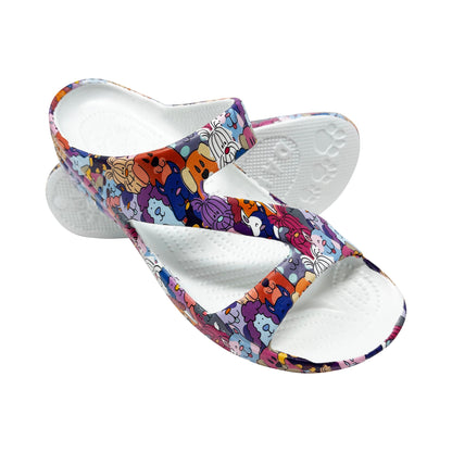 Women's PAW Print Z Sandals