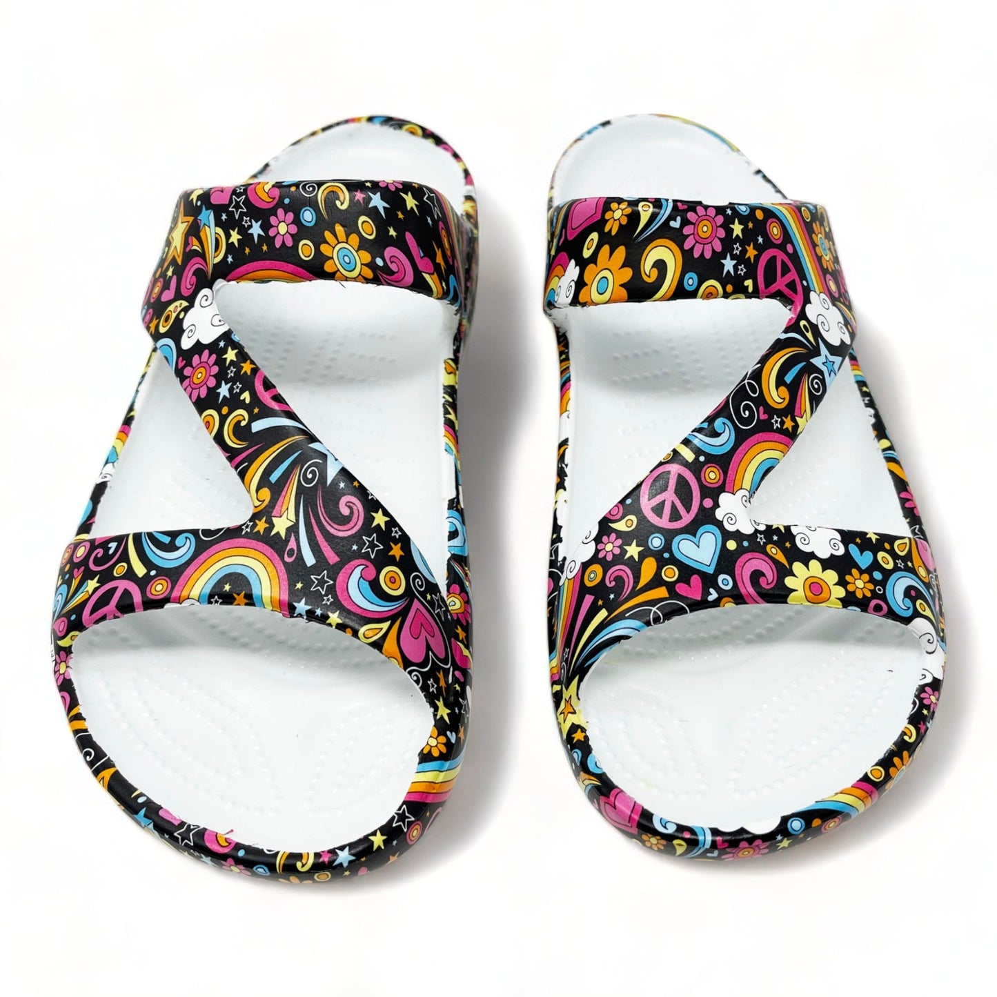 Women's PAW Print Z Sandals - Feelin' Groovy