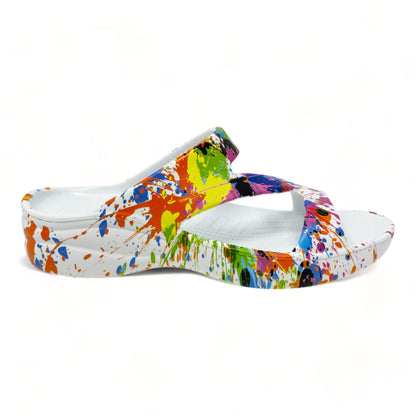 Women's PAW Print Z Sandals - Artist Palette