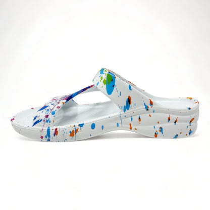 Women's PAW Print Z Sandals - Artist Palette