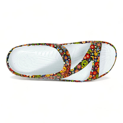 Women's PAW Print Z Sandals - Peace Out