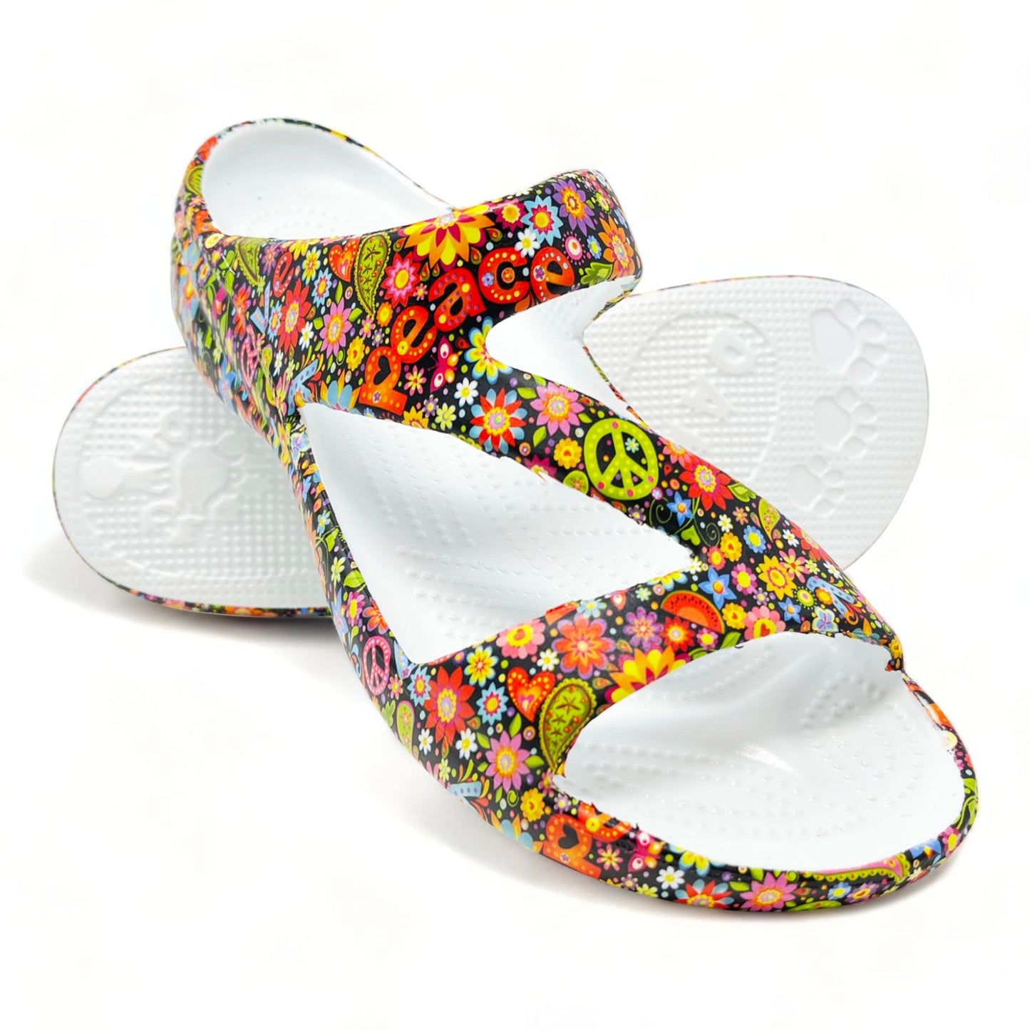 Women's PAW Print Z Sandals - Peace Out