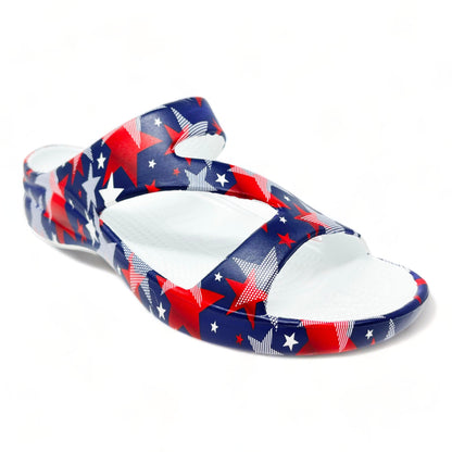 Women's PAW Print Z Sandals - Stars Forever