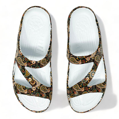 Women's PAW Print Z Sandals - Paisley Gold