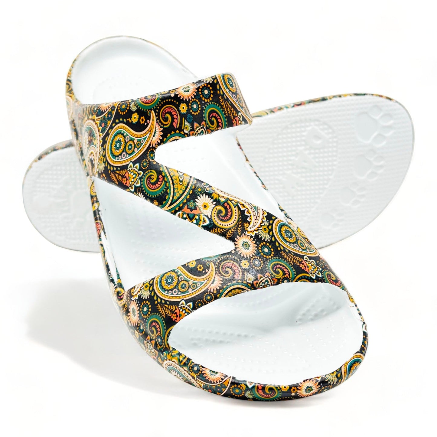 Women's PAW Print Z Sandals - Paisley Gold