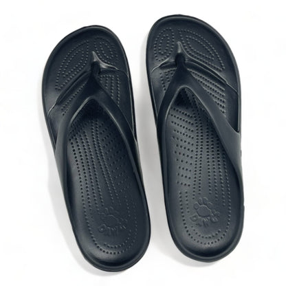 Women's Flip Flops - Black