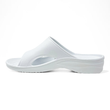 Women's Slides - White