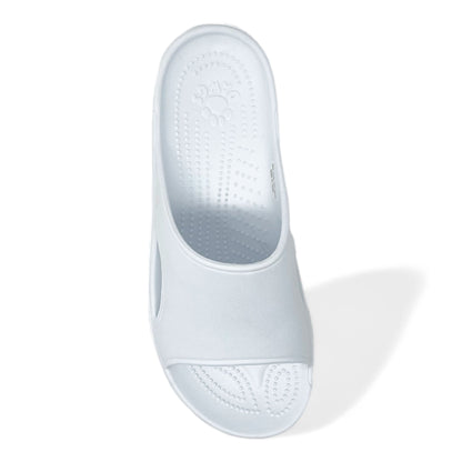 Women's Slides - White