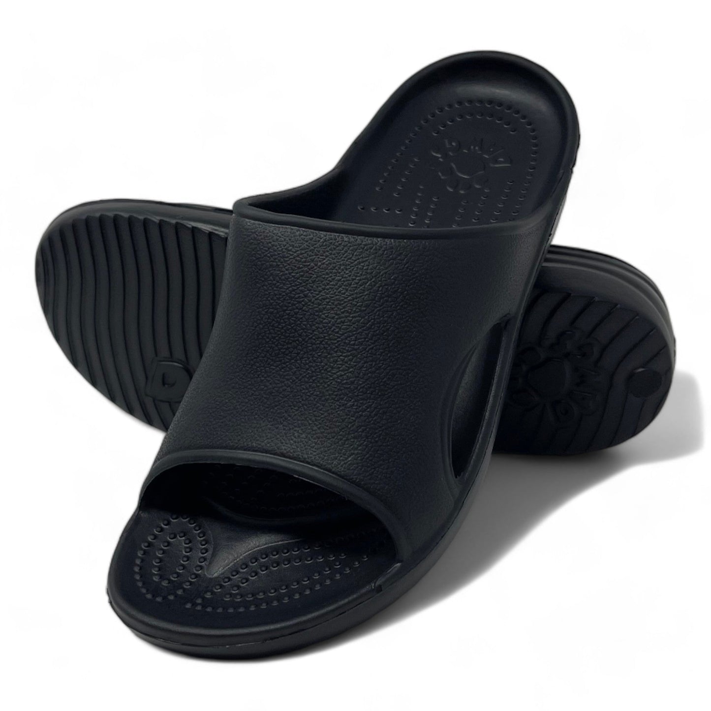 Women's Slides - Black