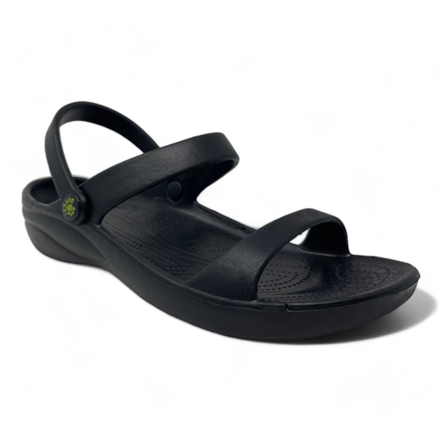 Women's 3-Strap Sandals - Black