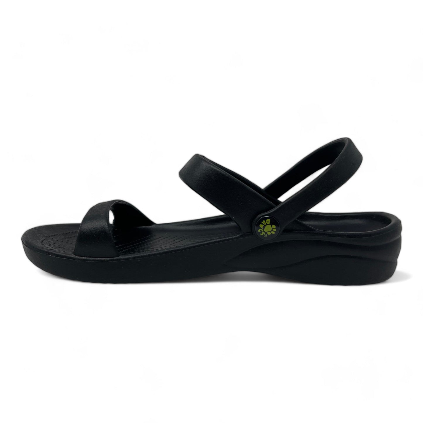 Women's 3-Strap Sandals - Black