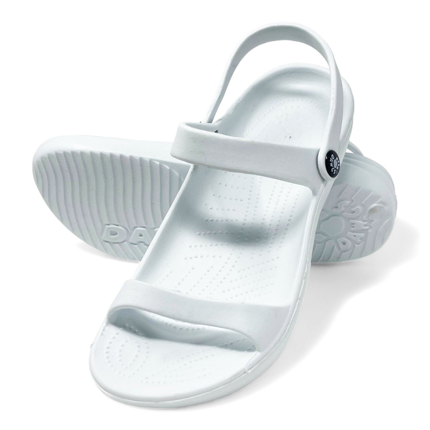 Women's 3-Strap Sandals - White