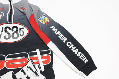 Paperchaser Windbreaker Pullover (Black)