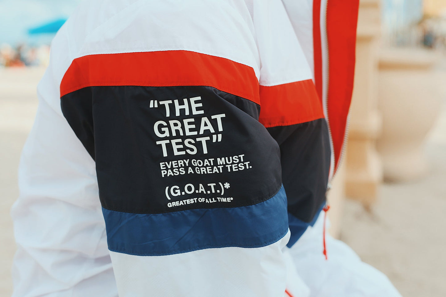 Great Test Nylon Jacket (White)