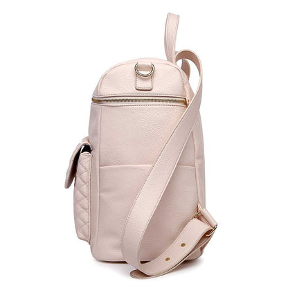 Monaco Diaper Bag | Pastel Pink