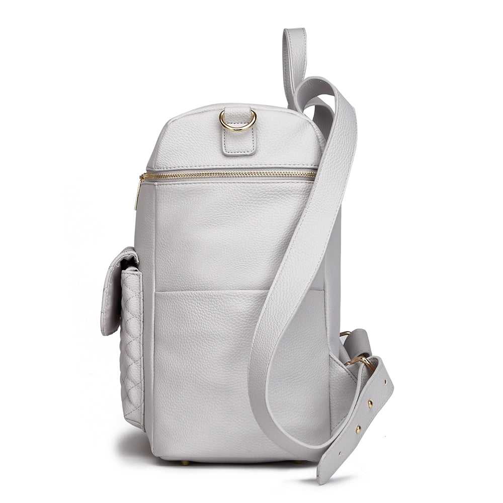 Monaco Diaper Bag | Stone Grey