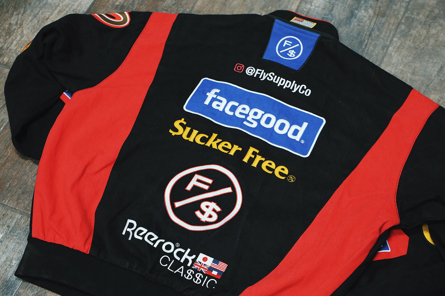 FaceGood Nascar Jacket