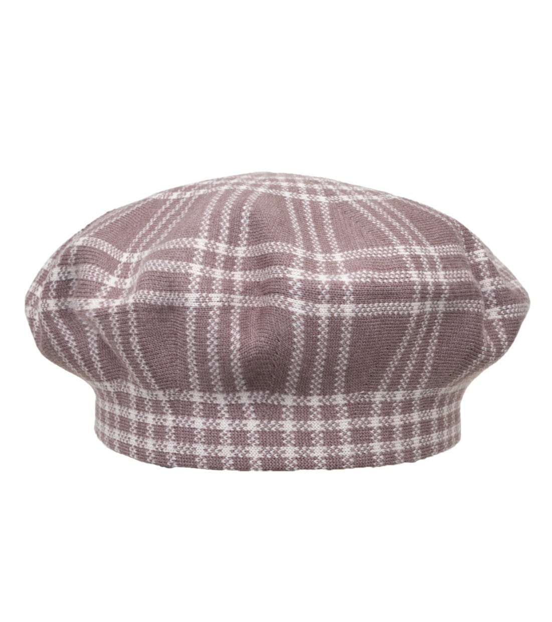 Jones New York Plaid Print Beret