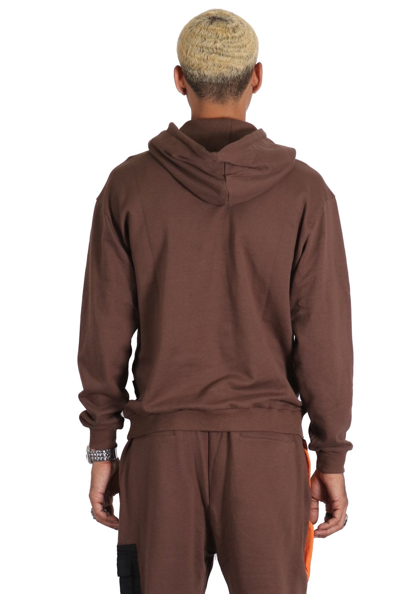 ROSIN Men's Premium French Terry Pullover Hoodie with Multi 3D Pocket