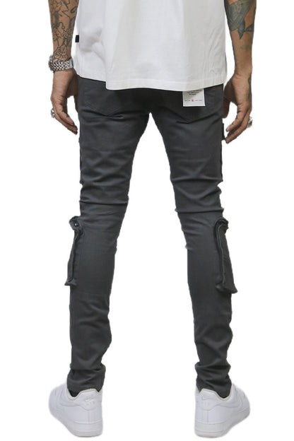 Gri Men's premium twill cargo pant with multi functional pockets