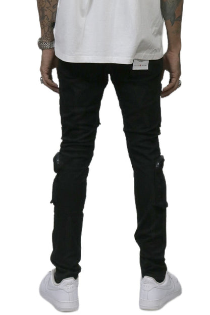 Somber Men's premium twill cargo pant with multi functional pockets