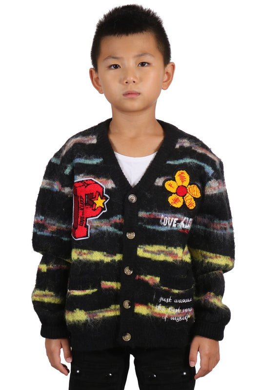 DEWEY Kid's sweater cardigan