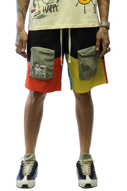 Rover Men's Colorful Nylon Short Pants