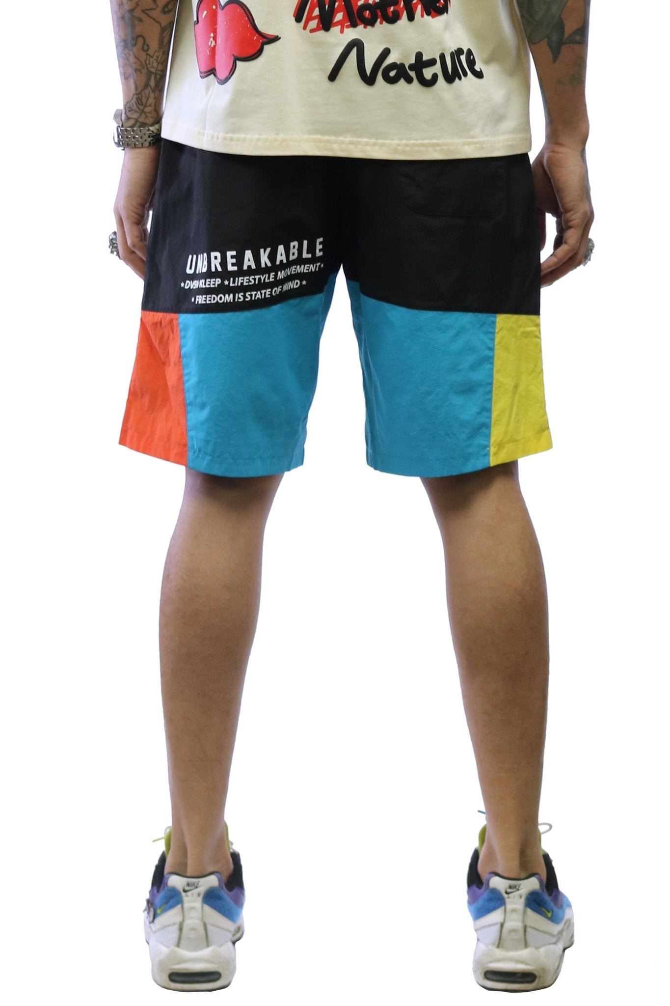 Rover Men's Colorful Nylon Short Pants