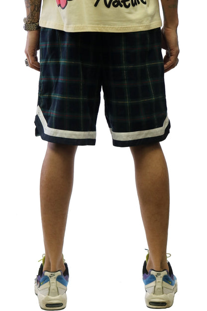 Pnar Men's Plaid Short Pants