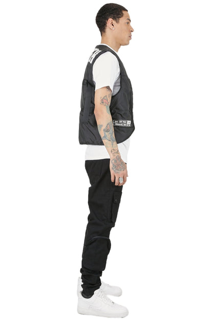 MILLER Men's premium cire padded vest with functional tape and multi pocket