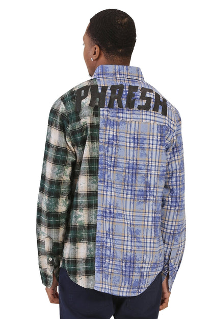 HINNO Men's premium flannel button down shirt