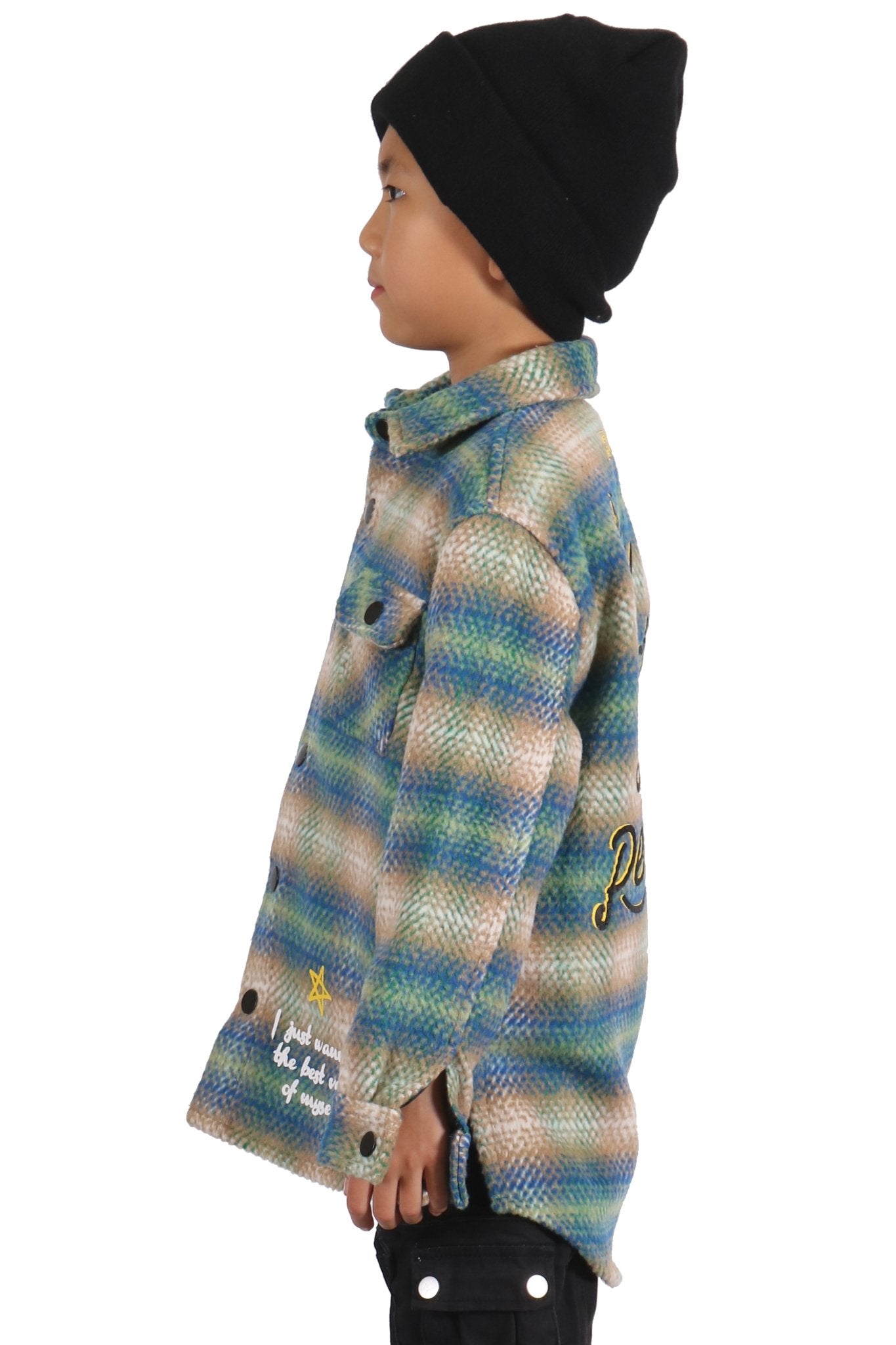 LAWN Kid's Oversize Flannel outer shirket